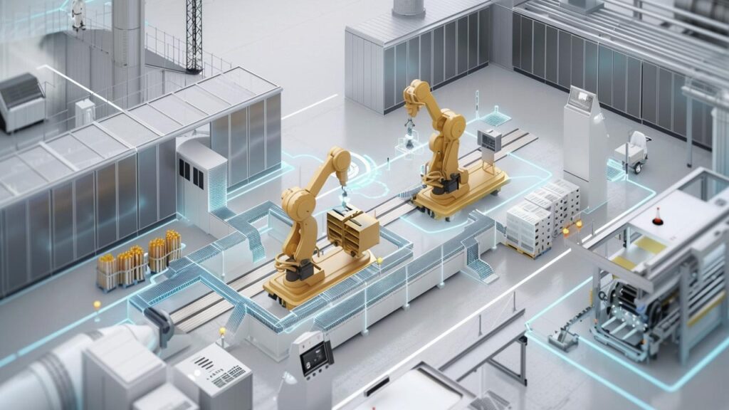 Industry 4.0 robot automation