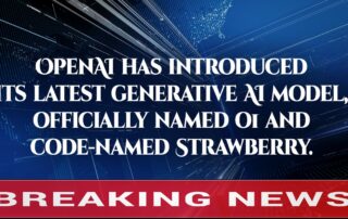 latest generative AI model, officially named o1 and code-named Strawberry