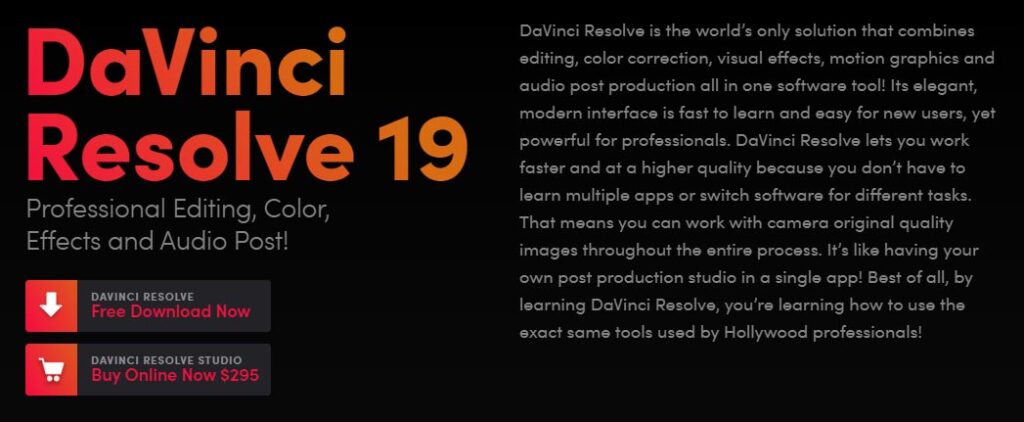 DaVinci Resolve