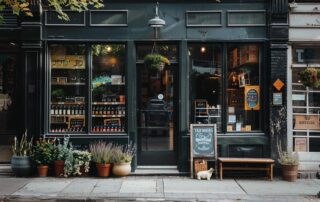 small business store front